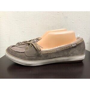 Keds Ortholite Women  Brown Boat Shoes Fleece Lined WH57279 Size US 10 EU 41